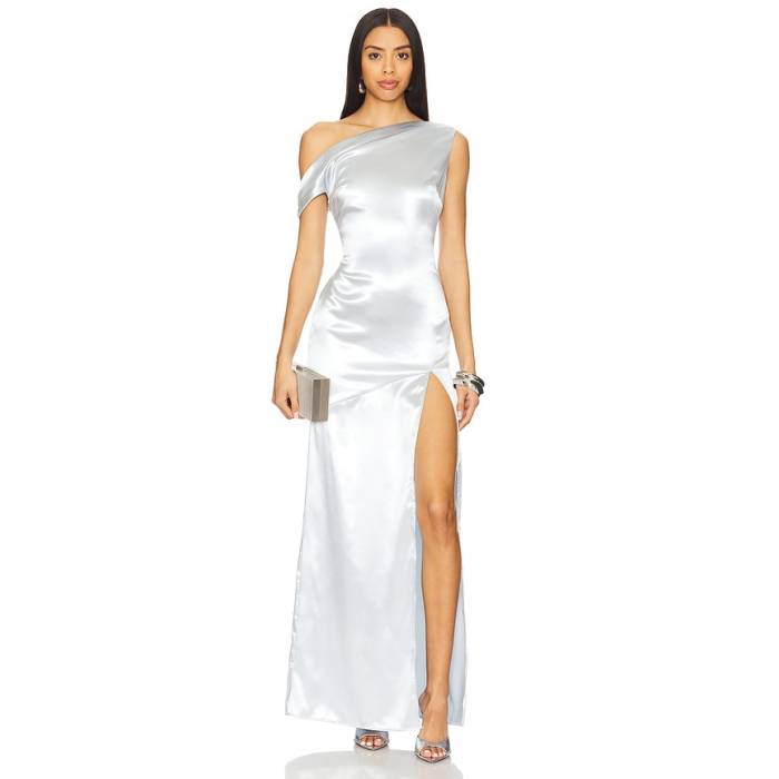 Lovers And Friends 【 Monika Gown Women Ice Blue 】 レディース 青み 青色