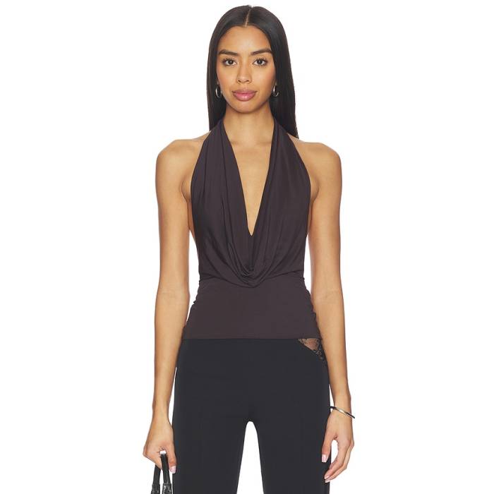 Bec + Bridge 【 Sonnie Halter Top Women Dark Chocolate 】 レディース