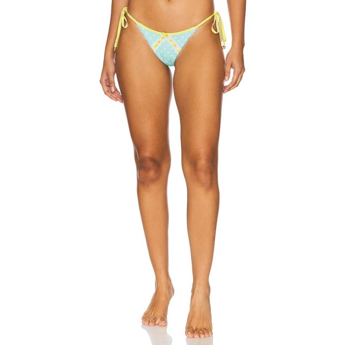 Beach Bunny 【 Daisy Skimpy Tie Side Bikini Bottom Women Frozen Daisy Dot 】 タイ ズボン ボトムス レディース