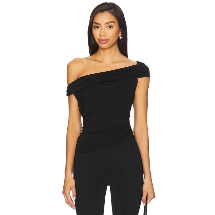 Veronica Beard 【 Delanna Top Women Black 】 レディース 黒いこと 黒いこと