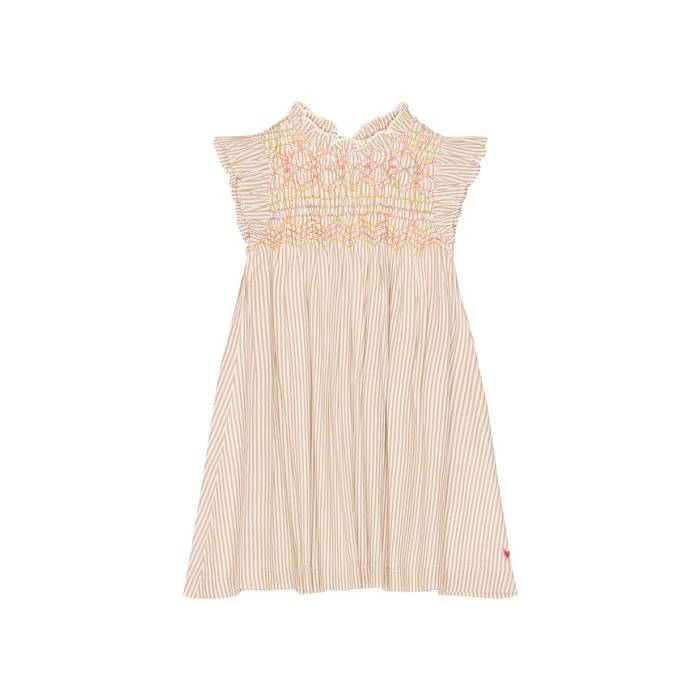 Pink Chicken 【 Girls Stevie Dress Girls Tawny Brown Stripe 】 お召しもの お坊っちゃん キッズ 赤銅色 赤銅色 Stripe 縞模様