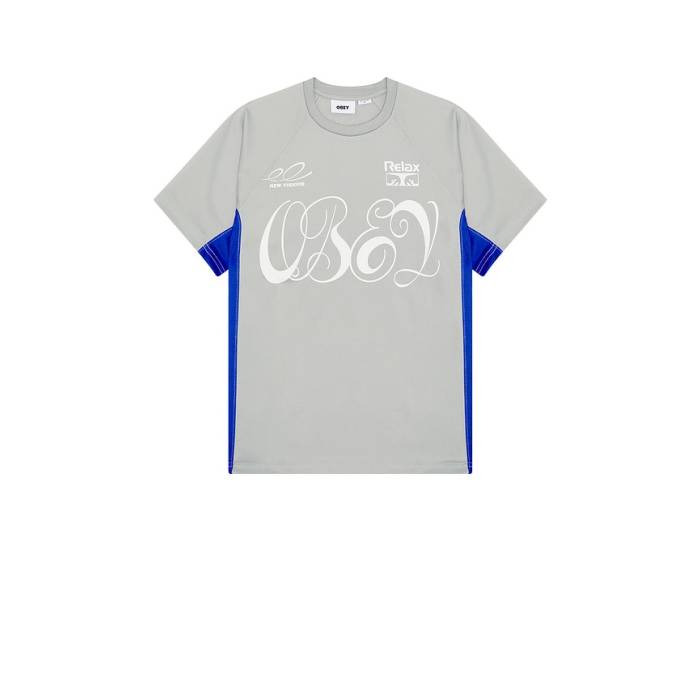 オベイ Obey 【 Plaza Active Tee Men Quarry Multi 】 プルオーバー メンズ