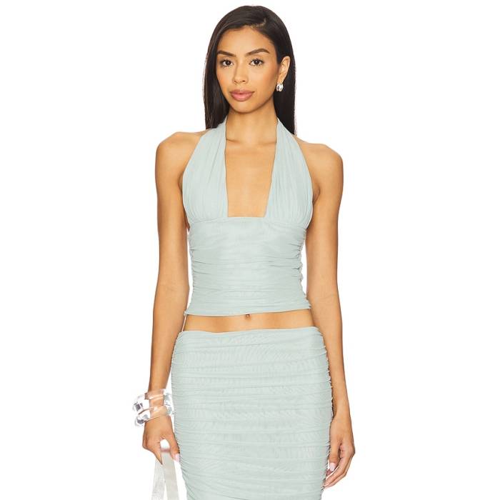 Seroya 【 Bimini Mesh Halter Top Women Frosted Sea 】 レディース｜スニケス