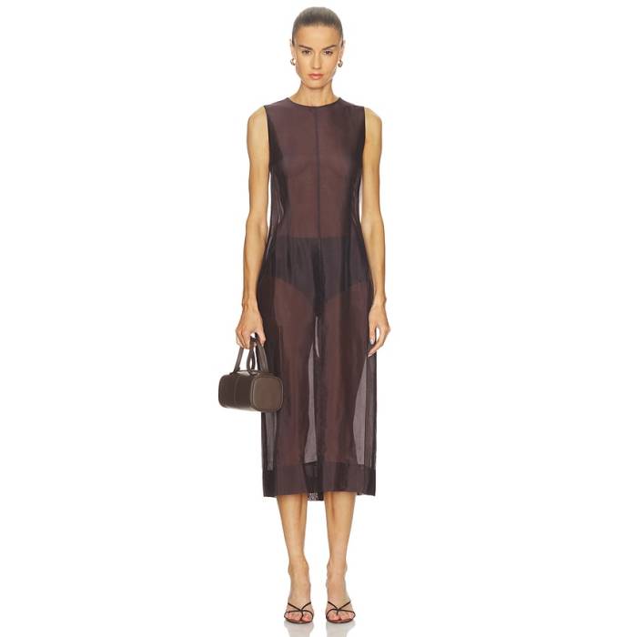L'academie 【 Hadley Midi Dress Women Ganache 】 ドレス レディース|スニケス