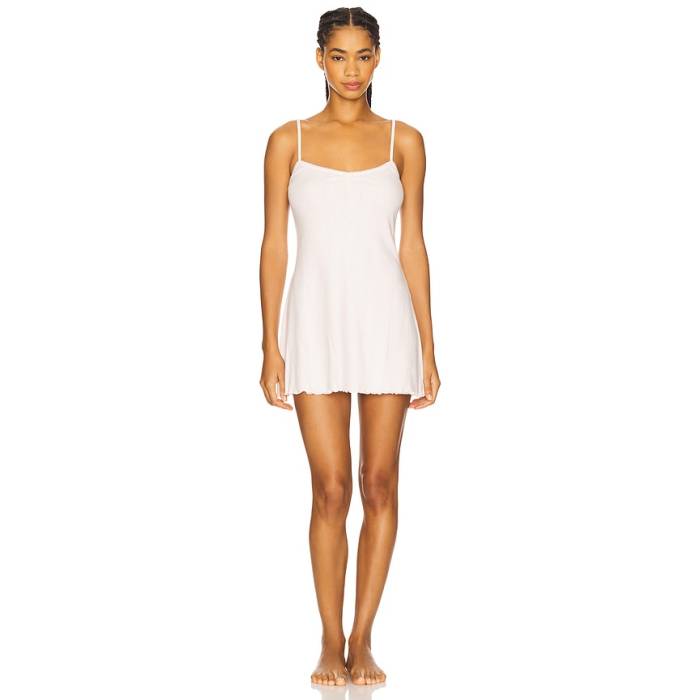 For Love \u0026 Lemons 【 Elliana Slip Dress Women Dusty Pink 】 お召しもの レディース pink サクラ色