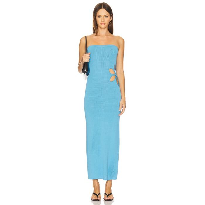 Lovers And Friends 【 Morine Midi Dress Women Blue 】 ドレス レディース 青色 ブルー｜スニケス 35,880円