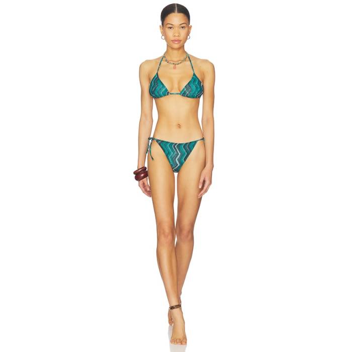 Eywasouls Malibu 【 Layla Two Piece Women Electric Wave Teal 】 レディース Wave ウェーブ・ウェイブ