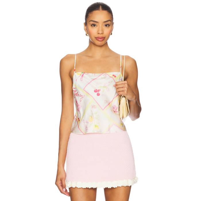 Loveshackfancy 【 Cabi Top Women Tutti Fruitti 】 レディースファッション トップス タンクトップ レディース