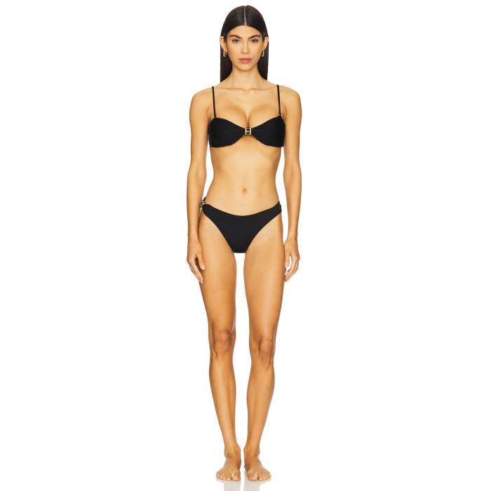Selia Richwood 【 Bri Bikini Set Women Black 】 レディースファッション 水着 レディース 黒色 ブラック