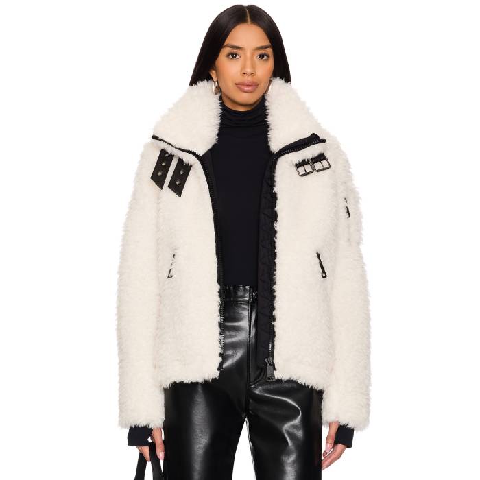 Sam. 【 Tahoe Faux Fur Jacket Women Ivory 】 Jacket ジャケット レディースファッション コート ジャケット レディース アイボリー