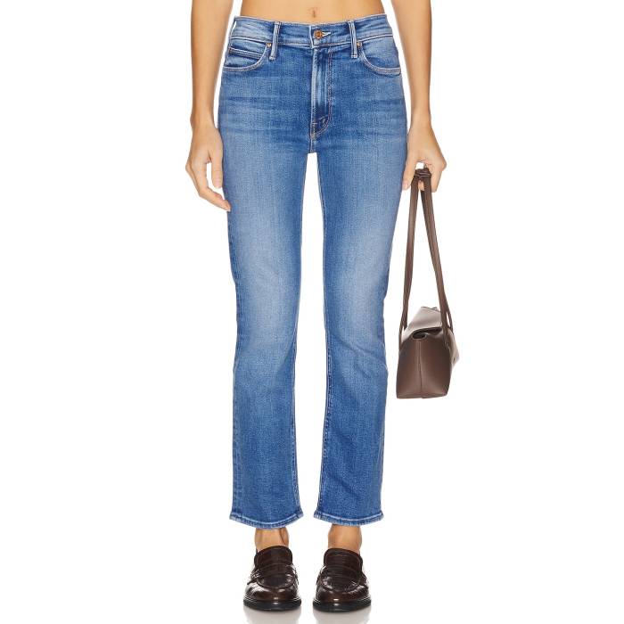 Mother 【 The Mid Rise Dazzler Crop Jeans Women Ready, Set, Go! 】 ミッド ライズ Crop クロップ デニム レディース パンツ-ボトムス-レディースファッション