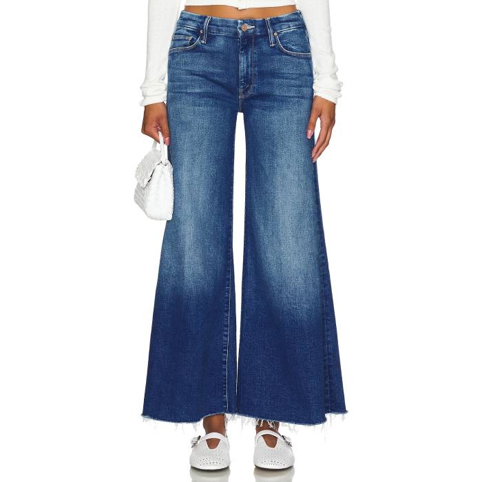 Mother 【 Petite Lil' Roller Fray Jeans Women Work Hard Play Hard 】 【小さめ】 ジーンズ レディースファッション ボトムス パンツ レディース