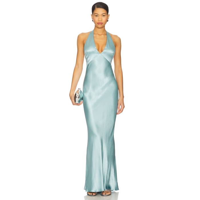 Bec + Bridge 【 Frida Halter Dress Women Sea Spray 】 お召しもの レディース