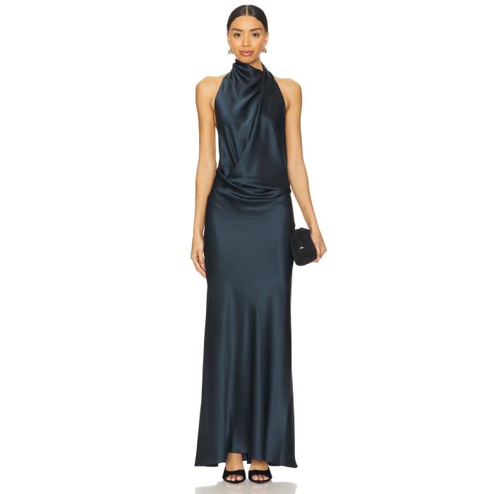 The Sei 【 Halter Drape Bias Dress Women Night 】 ドレス レディースファッション ドレス レディース ナイト