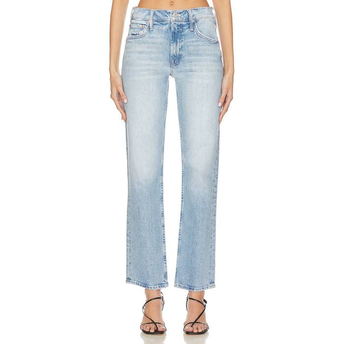 Mother 【 The Smarty Pants Skimp Jeans Women Don\u0027t Be A Square 】 デニム レディース