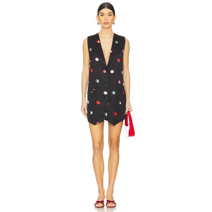 フィオルッチ Fiorucci 【 Lollipop Print Vest Dress Women Multi 】 ベスト ドレス レディースファッション ドレス レディース