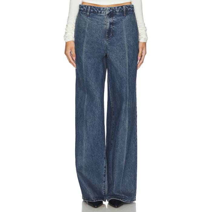 Grlfrnd 【 Sutton Wide Leg Trouser Jeans Women Lake Tahoe 】 ジーンズ レディース