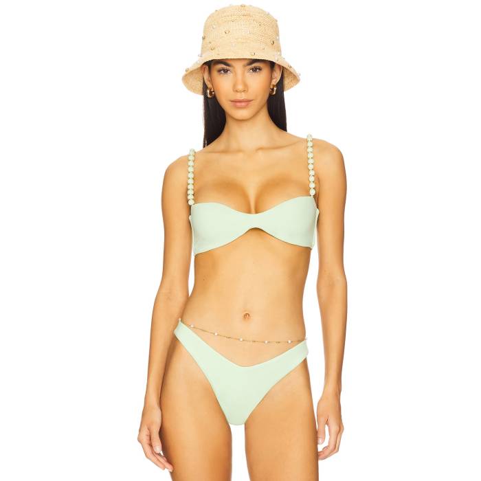 Peixoto 【 Asher Bikini Top Women Matcha Latte 】 レディースファッション 水着 レディース