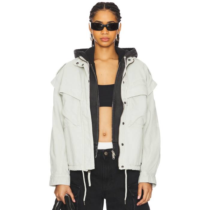 アルファインダストリーズ Alpha Industries 【 Oversized Cotton Utility Jacket Women Dune White 】 Jacket ジャケット レディース 白色 ホワイト|スニケス