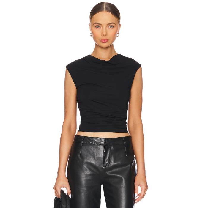 Simkhai 【 Casmi Sleeveless Top Women Black 】 Sleeveless ノンスリーブ レディース 黒色 ブラック｜スニケス