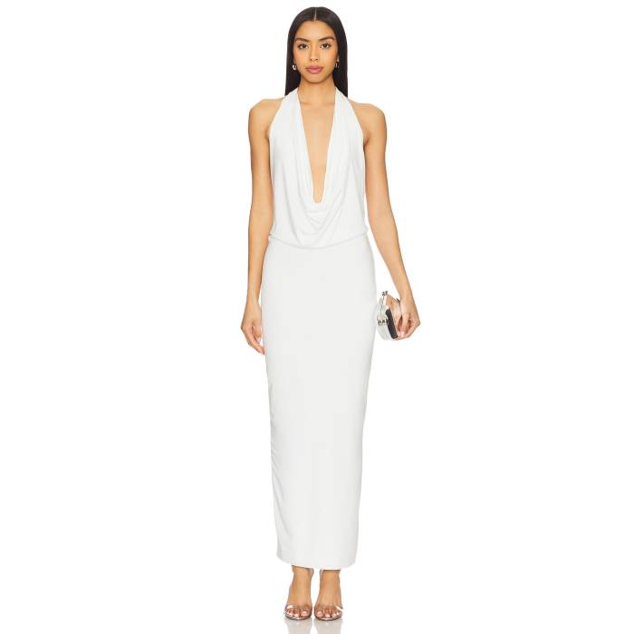 Superdown 【 Tina Maxi Dress Women White 】 ドレス レディース 白色 ホワイト