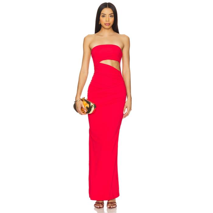 Superdown 【 Messi Maxi Dress Women Red 】 ドレス レディースファッション ドレス レディース Red 赤・レッド