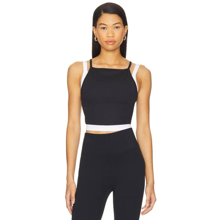 Nylora 【 Aubrey Top Women Black & White Combo 】 スポーツ アウトドア フィットネス トレーニング ウェア レディースウェア トップス レディース 黒色 ブラック 白色 ホワイト