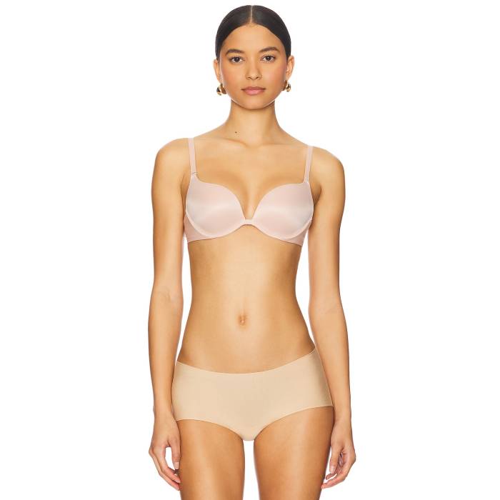 ウォルフォード Wolford 【 Pushup Bra Women Rose Powder 】 レディース Rose サクラ色