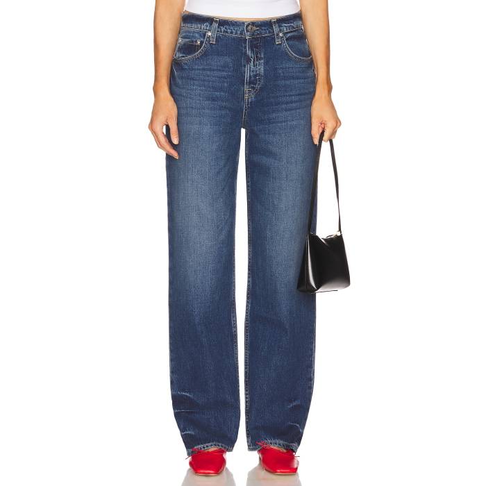 Grlfrnd 【 Bella Low Rise Boyfriend Jeans Women Humboldt 】 ライズ ジーンズ レディースファッション ボトムス パンツ レディース