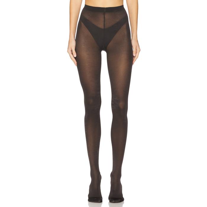 ウォルフォード Wolford 【 Satin Opaque 50 Tights Women Nearly Black 】 サテン Tights タイツ インナー 下着 ナイトウェア レディース 靴下 レッグウェア タイツ レディース 黒色 ブラック