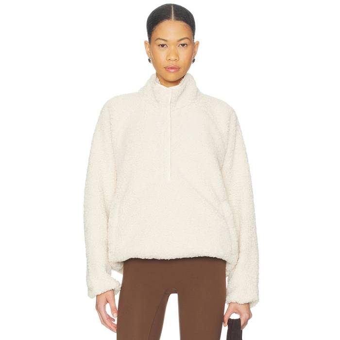 The Upside 【 Harlow Fleece Pullover Women Natural 】 フリース レディース 自然的