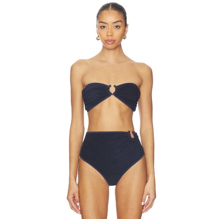 Johanna Ortiz 【 Terry Seawaters Bikini Top Women Navy 】 レディース 紺色 米国海軍