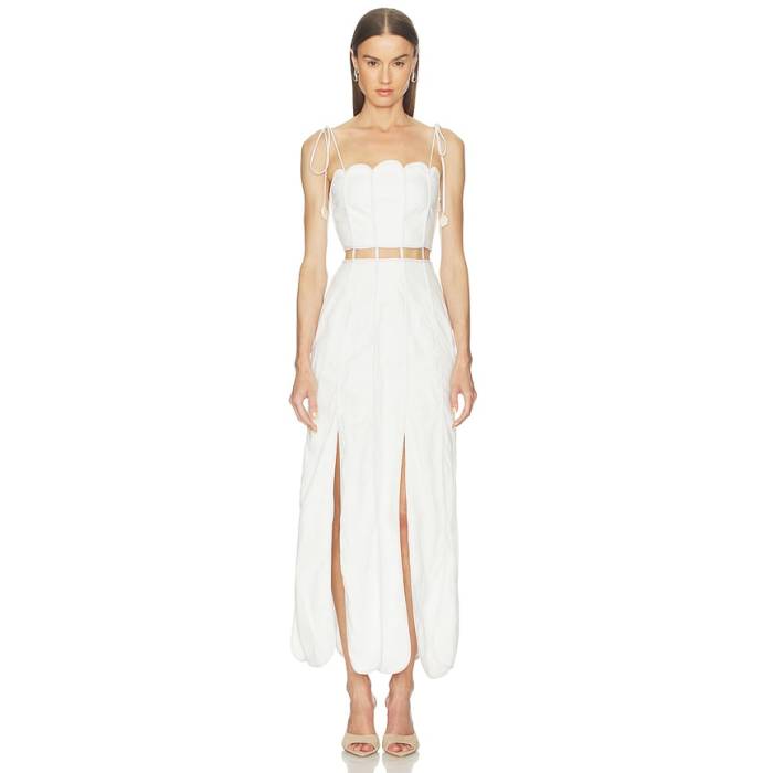 Azulu 【 Malta Dress Women Ivory 】 御召しもの レディース 象牙色