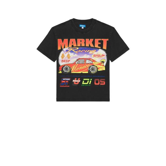 Market 【 Built 2 Last Tee Men Pirate Black 】 ティーシャツ メンズ 黒いこと 黒いこと