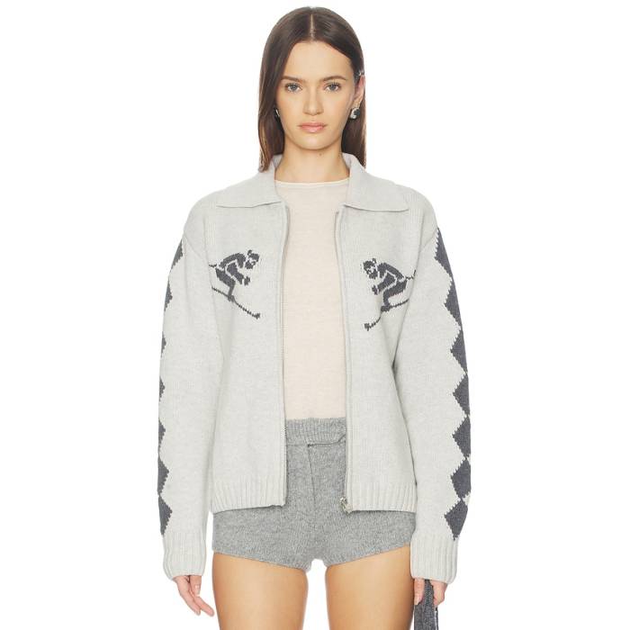 レイルズ Rails 【 Rhea Sweater Women Grey 】 調教師 レディース 薄墨色 薄墨色