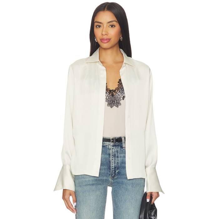 ラグアンドボーン Rag & Bone 【 Venus Popover Blouse Women Ivory 】 レディース アイボリー|スニケス