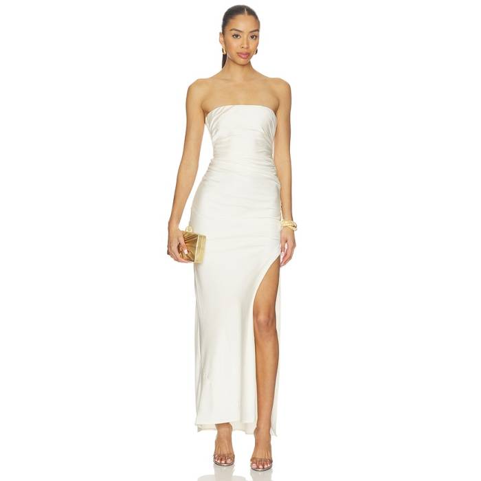Bec + Bridge 【 Eternity Strapless Dress Women Cream 】 御召しもの レディース 皮膚軟化剤