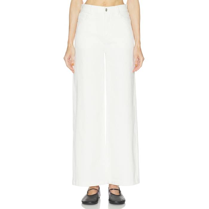 Revolve X Jj 【 Wide Leg Jeans Women White 】 デニム レディース 白いこと 白いこと