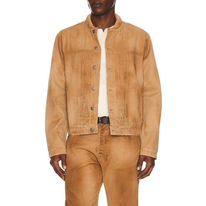 フォートゥーフォーオン 424 【 Collection Trucker Jacket Men Sand 】 コレクション トラッカー Jacket ジャケット メンズ 砂色・サンド｜スニケス