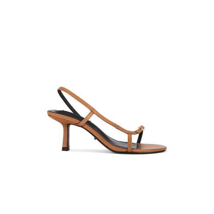 トニービアンコ Tony Bianco 【 X Revolve Christine Sandal Women Black \u0026Amp; Tan Nappa 】 レディース 黒いこと 黒いこと