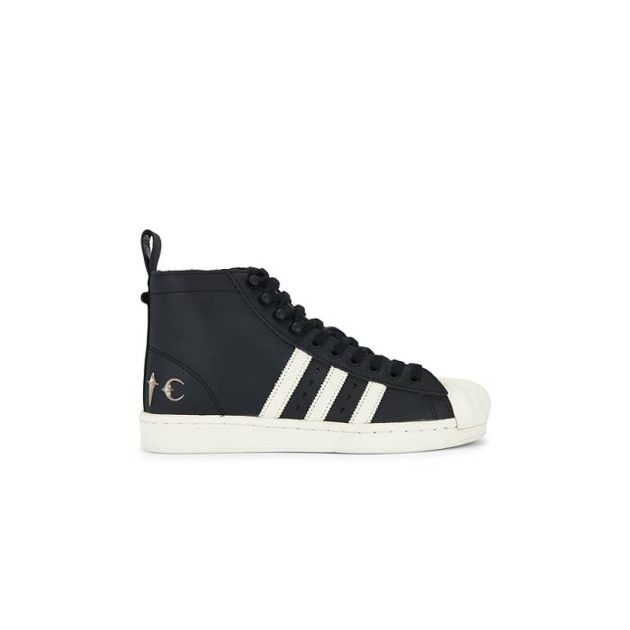 アディダス Adidas Originals 【 Superstar Boot Luxe Tc Women Core Black, Off White \u0026Amp; Core Black 】 Superstar はやりっ児 ブーツ レディース 中核グループ 白いこと 白いこと 黒いこと 黒いこと