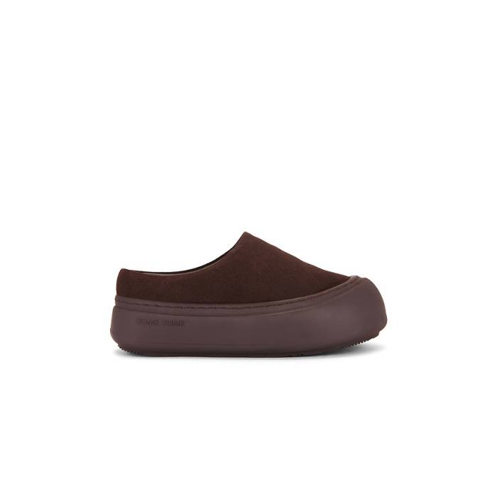 Yume Yume 【 Goofy Slide Women Mogano Suede 】 Slide サンダル レディース スエード・スウェード