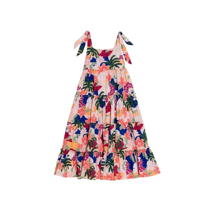 Agua Bendita 【 Sampha Thamar Dress Girls Multicolor 】 御召しもの お坊っちゃん キッズ