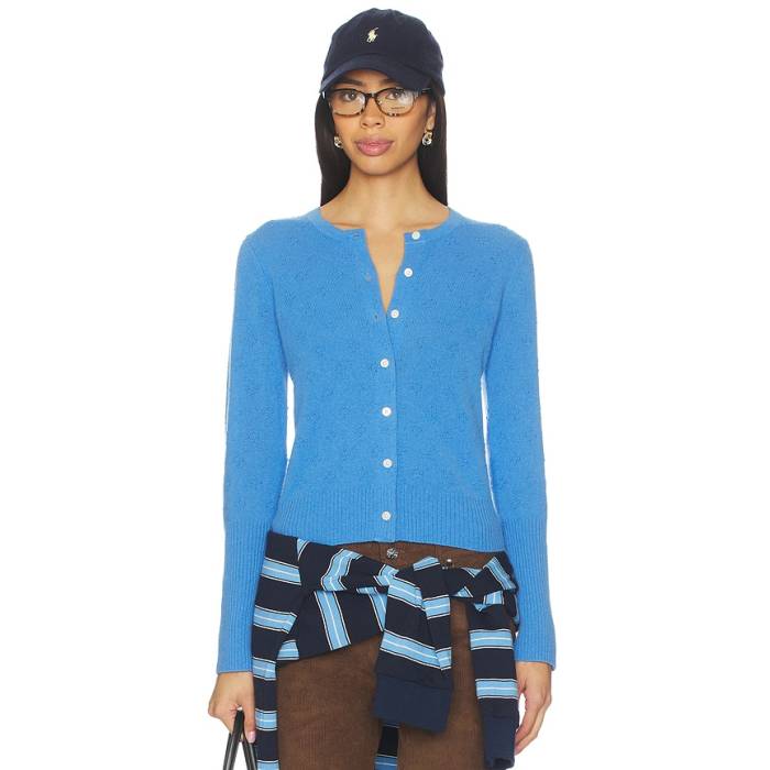 Guest In Residence 【 Compass Jane Cardigan Women Sail 】 ジレー レディース