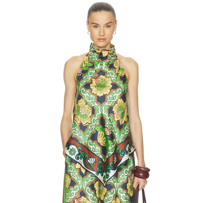 Alemais 【 Liana Silk Top Women Multi 】 レディース