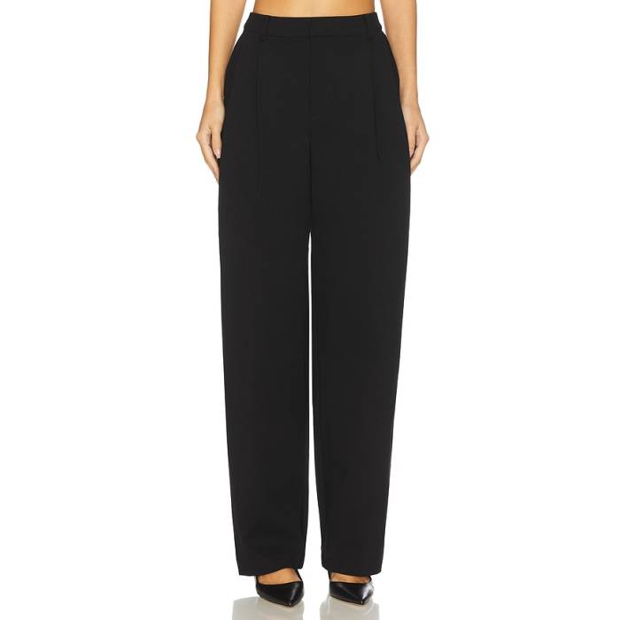Seroya 【 Sonya Pant Women Black 】 パンツ レディース 黒色 ブラック