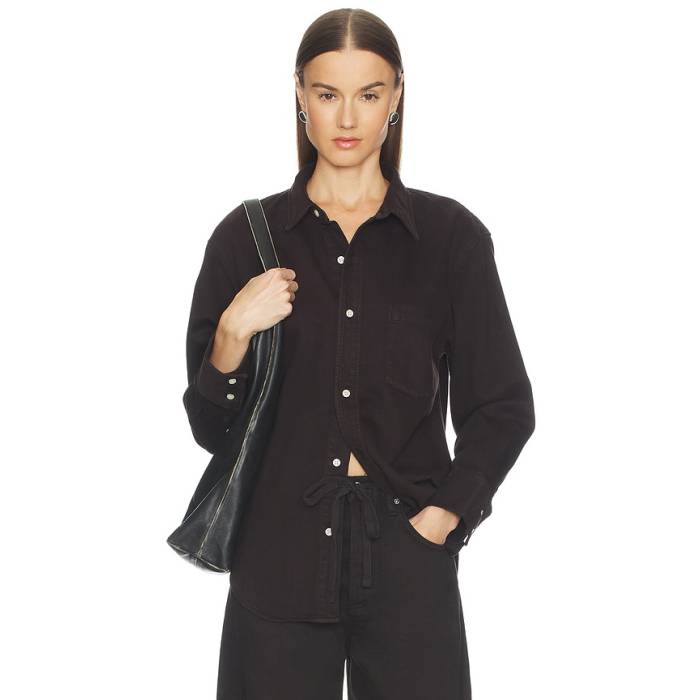 シチズンズオブヒューマニティ Citizens Of Humanity 【 Carter Shirt Women Carob 】 レディース