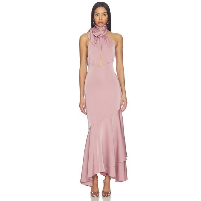 More To Come 【 Venita Maxi Dress Women Mauve 】 御召しもの レディース