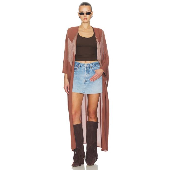 Understated Leather 【 Canyon Robe Women Brown 】 レディース 赤銅色 赤銅色