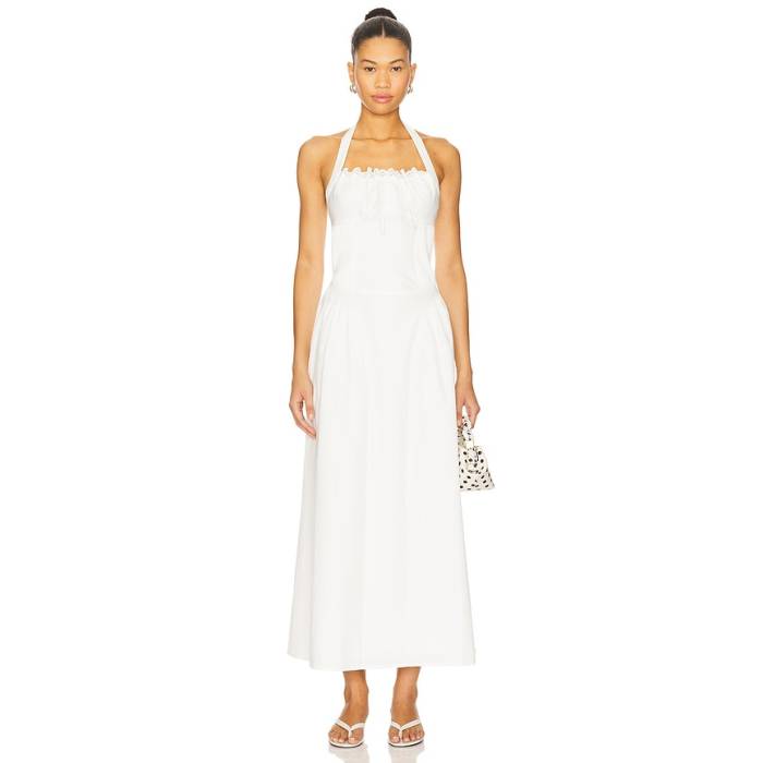 More To Come 【 Danniela Maxi Dress Women White 】 御召しもの レディース 白いこと 白いこと